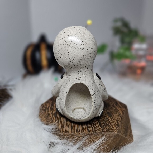 Voodoo Pin Doll Original Incense Cone Burner Holder Smokes from Eyes Cursed Rag - Picture 9 of 12